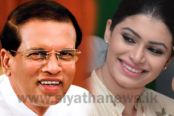 ජනපතිගේ මූණ දකින්න අාස බව හිරුණිකා කියයි