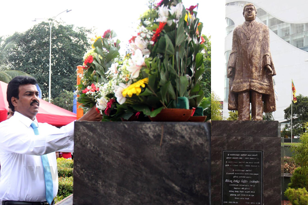චන්ද්‍රා ද සිල්වා ගුණ සැමරුම අද