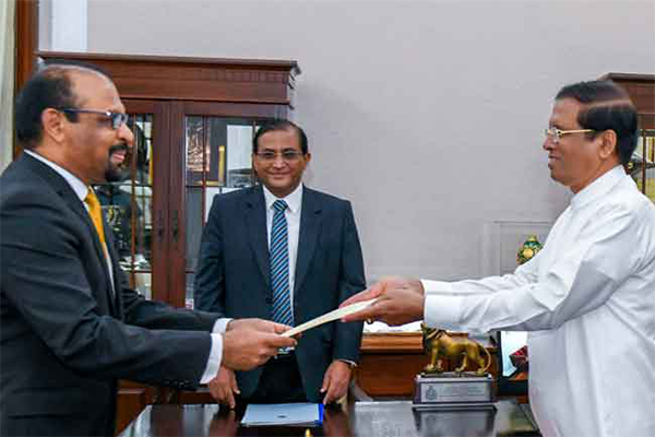 එස්. තුරෙයිරාජා දිවුරුම් දෙයි