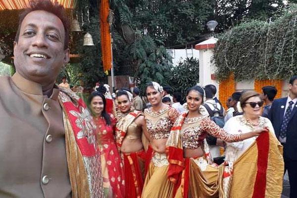 ඉන්දියාවේ අංක එකේ ධනවතාගේ දියණිය මඟුල් දා නැටවු ශ්‍රී ලාංකීකයා