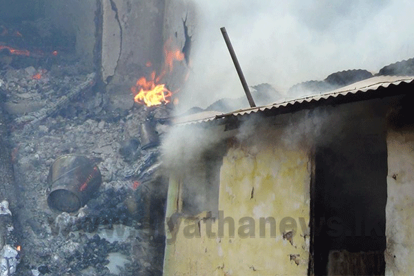 බගවන්තලාවේ වතු නිවාස පෙළක් ගිනි ගනියි