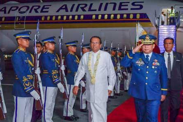 ජනපතිවරු දෙදෙනෙක් අතර හමුවක්