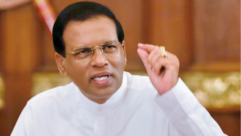 බුද්ධි අංශයට තොරතුරු තිබුණත් සාක්ෂි නැතුව අත්අඩංගුවට ගන්න බලයක් නෑ-ජනපති