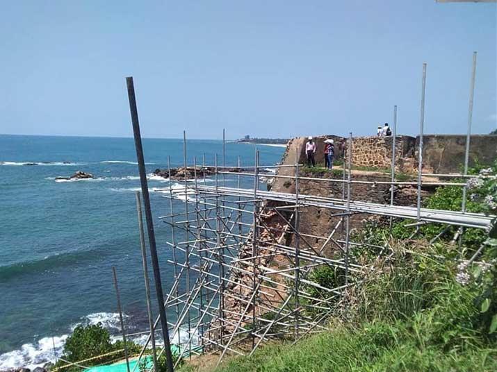 ගාලු කොටුවේ සංවර්ධන කටයුතු අරඹයි