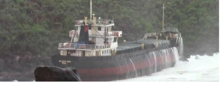 ගොඩ ගැසූ නැවක් නිසා බොනවිස්ටා කොරල් පරය අවධානමක