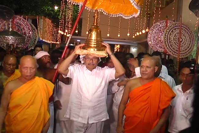 ගෝඨා බෙල්ලන්විල රජමහා විහාරය වෙත
