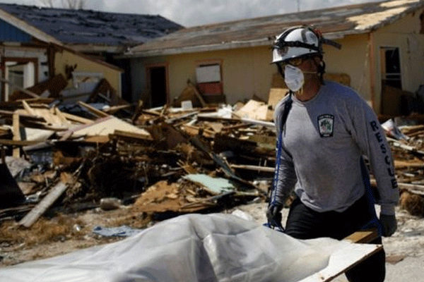 ඩෝරියන් සුළි කුණාටුවෙන් 2500ක් අතුරුදන්