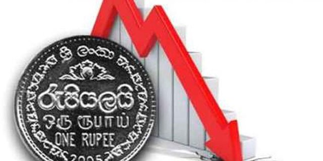 රුපියල යළි පහළට