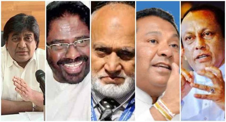 එජනිස මන්ත්‍රින් 5කගේ පක්ෂ සාමාජිකත්වය තහනමට