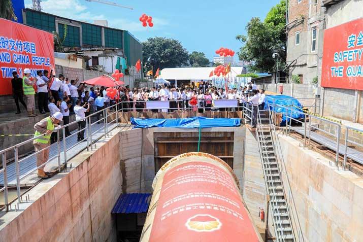 කොළඹ ගංවතුර පාලනයට භූගත උමං මාර්ග ‌2ක් (ඡායාරූප)