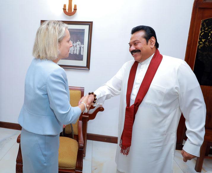 මෙරට බ්‍රිතාන්‍ය මහ කොමසාරිස් මහින්ද හමුවෙයි