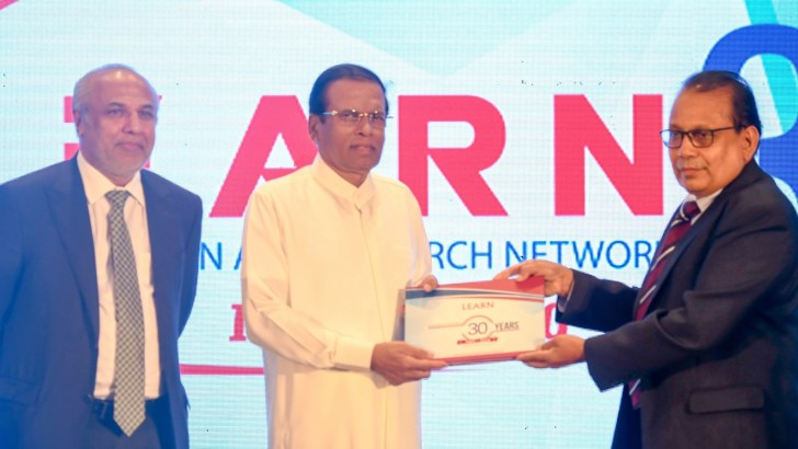 ලංකා අධ්‍යාපන හා පර්යේෂණ ජාලයේ 30 වන සංවත්සර උත්සවය ජනපති ප්‍රධානත්වයෙන්