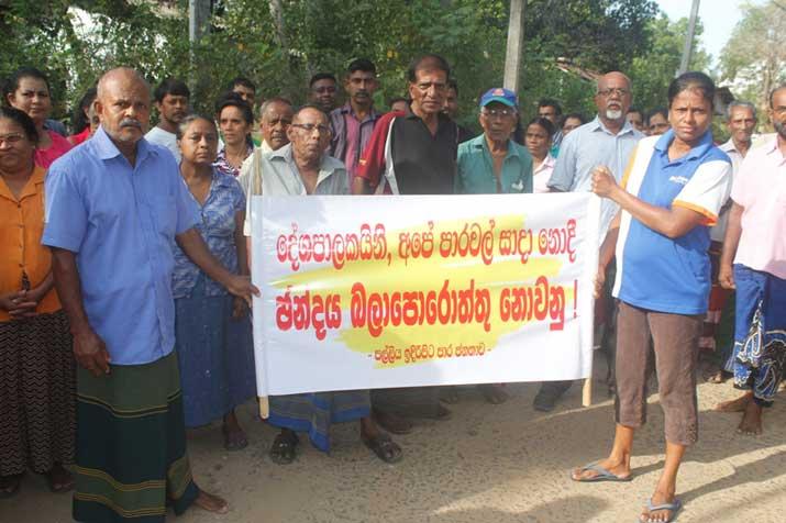 ඡන්දය නොදෙන බව ප්‍රකාශ කිරිමෙන් පසු මාර්ගය හදයි