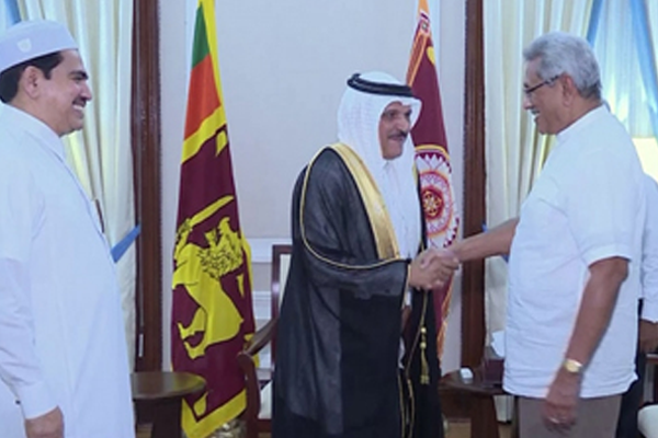 සෞදි අරාබි තානාපති හා ජනපති අතර හමුවක්