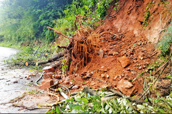 බදුල්ල-මහියංගණ මාර්ගයට පස්කදු, ගල් කඩාවැටිමේ අවදානමක්