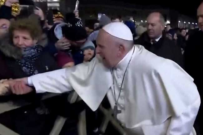 පාප් වහන්සේට කේන්ති යයි