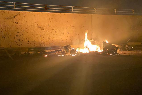 ඉරාකයේ බැග්ඩෑඩ් ගුවන් තොටුපොළට රොකට් ප්‍රහාර තුනක්