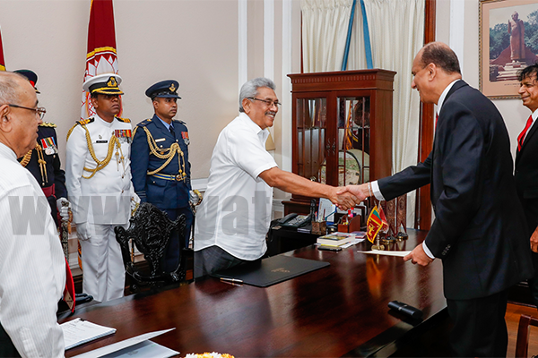 නව අභියාචනාධිකරණ විනිසුරුවරයෙක් දිවුරුම් දෙයි