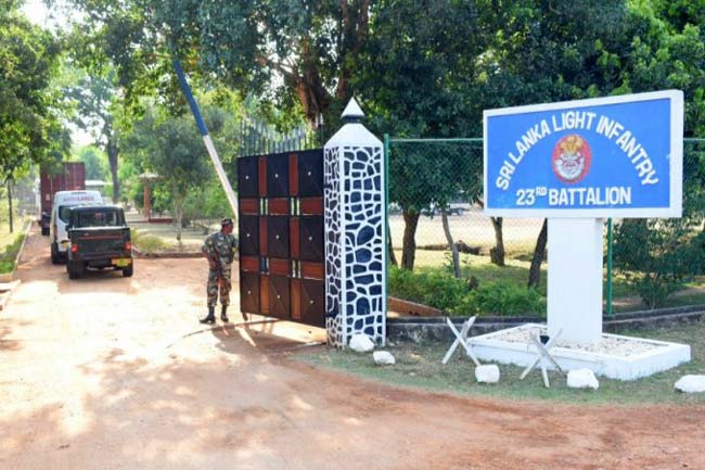 වවුනියාවේ හමුදා කඳවුර තුළ නව නිරෝධායන මධ්‍යස්ථානයක්