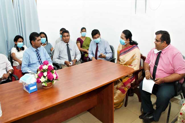 අයි.ඩී.එච්. රෝහලේ කාර්ය මණ්ඩලය විශේෂ ඇගයීමකට