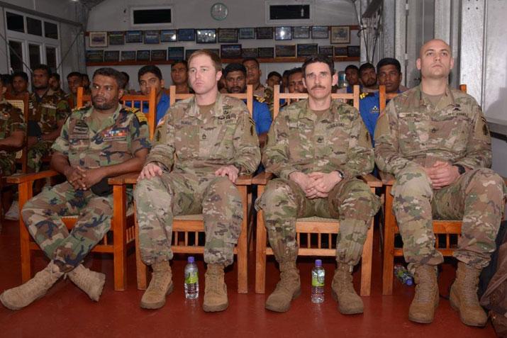 ලංකා – ඇමෙරිකා ඒකාබද්ධ පුහුණු හුවමාරු පාඨමාලාව අරඹයි