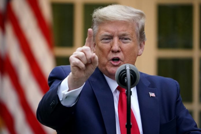 ට්‍රම්ප් ලෝක සෞඛ්‍ය සංවිධානයට අරමුදල් සැපයීම අත්හිටුවයි