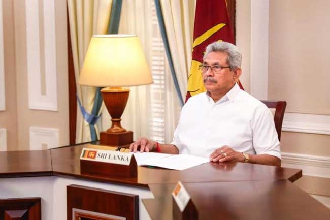 කොරෝනා ප්‍රතිවිපාක ජය ගැනීමට ගන්නා බහුපාර්ශවීය ප්‍රයත්නයන්ට මෙරට සහය – ජනපති
