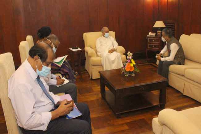 නව ඉන්දීය මහ කොමසාරිස් සහ විදේශ සබඳතා අමාත්‍යවරයා අතර හමුවක්