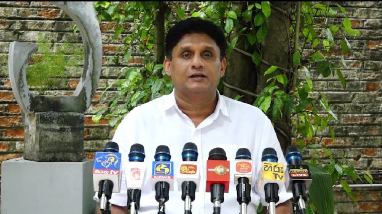 රජය රුපියල් 5කින් පෙට්‍රල් වැඩි කරලා කෝටි 748 ක ක්‍රීඩාංගන හදන්න කටයුතු කරනවා – සජිත් ප්‍රේමදාස