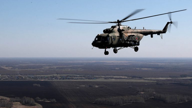 රුසියානු හමුදා හෙලිකොප්ටර් යානයක් අනතුරට – 4 ක් මරුට