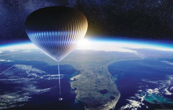 2024 දී යෝධ බැලුනයක් තුලින් පෘථිවි වායුගෝලයට මගීන් යැවීමට සැලසුම්