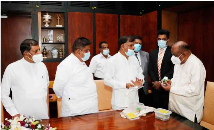 කොවිඩ් වෛරසය මැඩලීමට දේශීය ඖෂධ