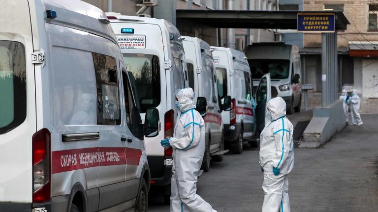 රුසියාවේ කොරෝනා මරණ සංඛ්‍යාව ඉහළට