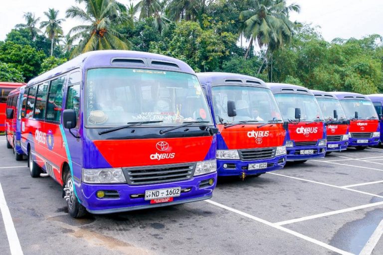 පාර්ක් ඇන්ඩ් රයිඩ් සිටි බස් සේවාවේ විශේෂත්වය (ඡායාරූප)