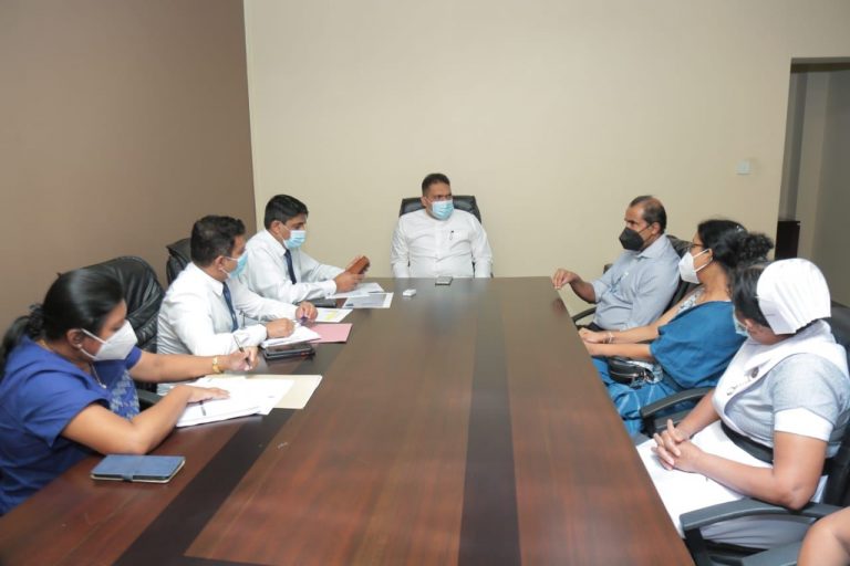 තැලසීමියා රෝගීන්ට පහසුකම් සලසා දීම පිළිබද සාකච්ඡාවක්