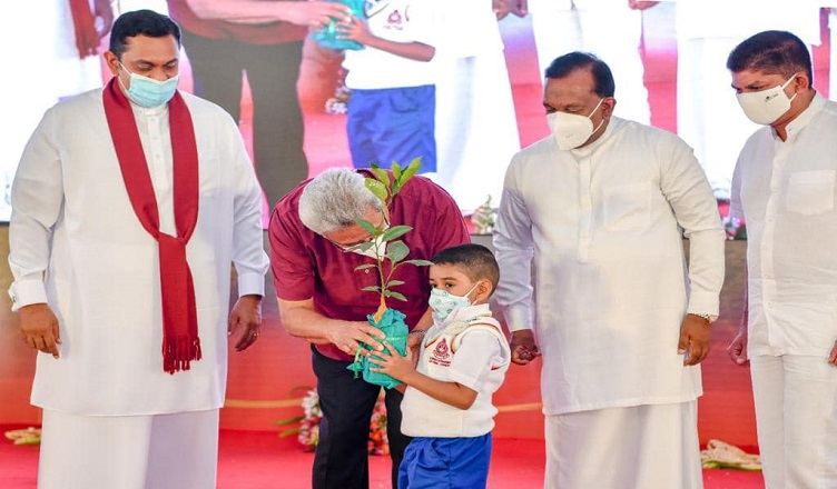 ළමා රුක් රෝපණ ජාතික වැඩසටහන ඇරඹේ