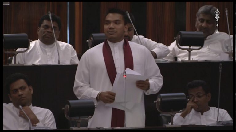 ක්‍රීඩා ඇමති වාස්ගේ ඉල්ලා අස්වීම ගැන කළ ප්‍රකාශය