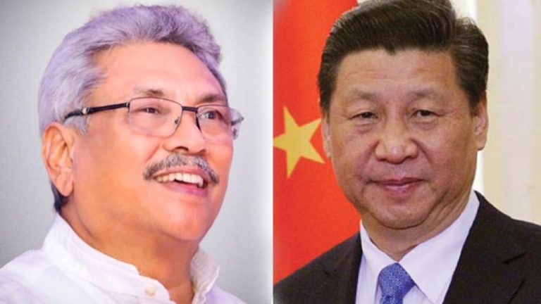 ශ්‍රී ලංකා ජනපති සහ චීන ජනපති අතර දුරකථන සංවාදයක්