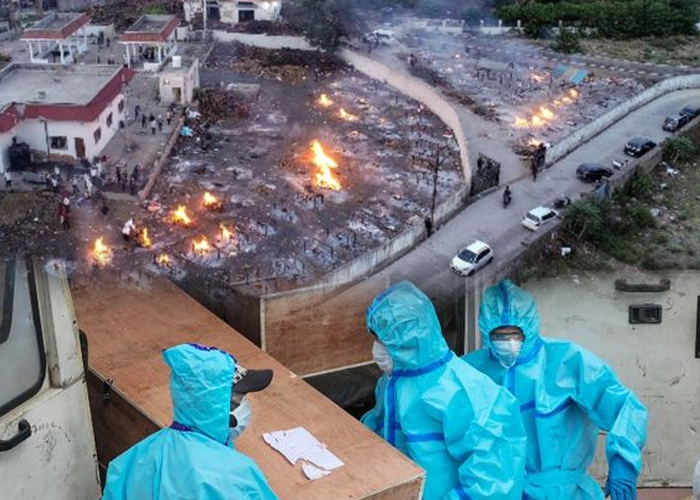 කොරෝනා හමුවේ පිඩා විදින ඉන්දියාව