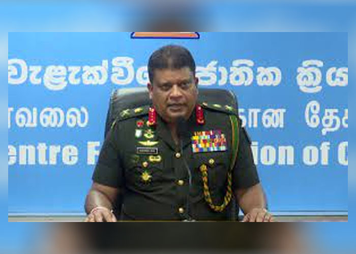 ආසාදිතයින් වාර්තා වීම සැලකිල්ලට ගෙන අද පස්වරුවේත් ඇතැම් ප්‍රදේශ හුදකලා විය හැකි බව යුද හමුදාපති කියයි
