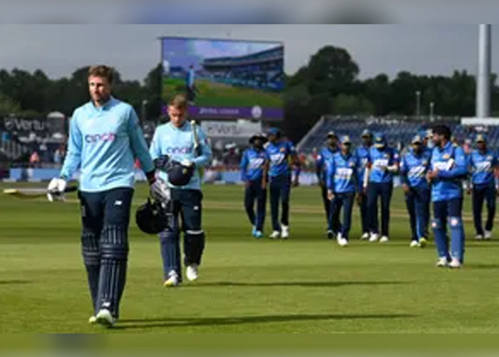 එංගලන්තය සමග පැවැති එක්දින තරගාවලියත් ශ්‍රී ලංකාව පරාජයට පත් වෙයි