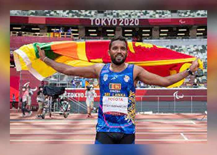 ශ්‍රී ලංකාවට රන් පදක්කමක් දිනා දුන් දිනේෂ් ප්‍රියන්තට උසස්වීමක්