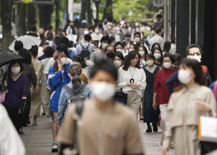 ජපානයේ මේ දක්වා හදුනාගත් වැඩිම දෛනික ආසාදිතයින් පිරිසක් ඊයේ