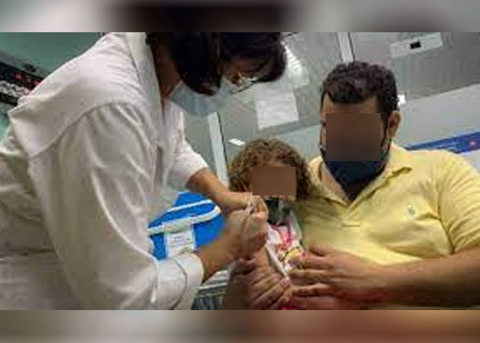 කියුබාවේ අවුරුදු 2ත්- 11 ත් අතර දරුවන්ට කොරෝන මර්දන  එන්නත්
