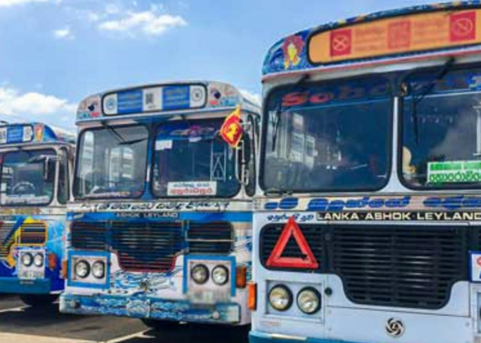 පෞද්ගලික බස්රථ කර්මාන්තය නැවත නගාසිටුවීම සඳහා සහන පැකේජයක්