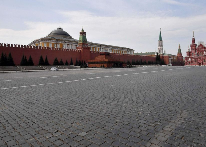 කොවිඩ් ව්‍යාප්තිය හේතුවෙන් රුසියාවේ වැඩ නොකරන සතියක්