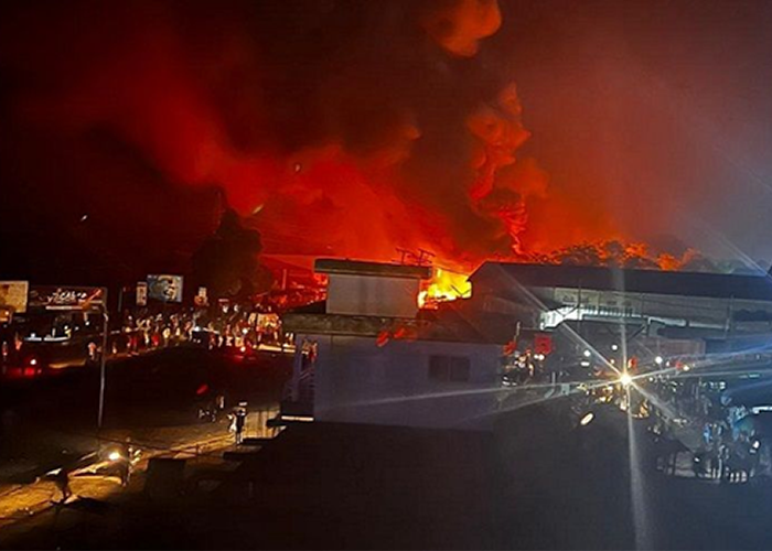 සියෙරා ලියෝන් අගනුවර පිපිරීමක්