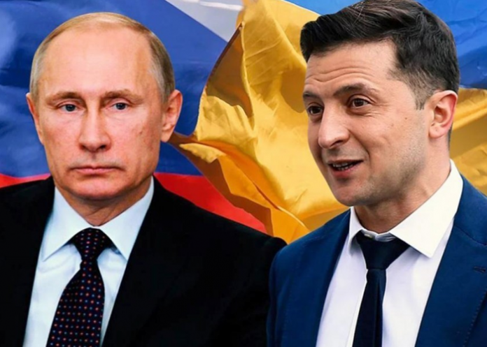 යුක්රේන ජනාධිපතිවරයා රුසියානු නායකයා