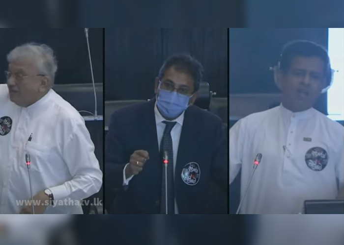 විපක්ෂය විදුලි කප්පාදුවට එරෙහිව අඳුරෙන් එලියට ස්ටිකර් ගහයි