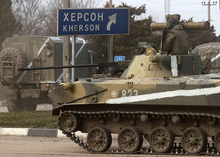 යුක්‍රේනයේ තවත් ප්‍රධාන නගරයක් රුසියාව යටතට